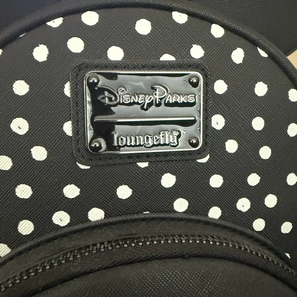 NWT Loungefly Minnie Mouse Polka Dot Backpack